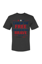 Land of the free because of the brave