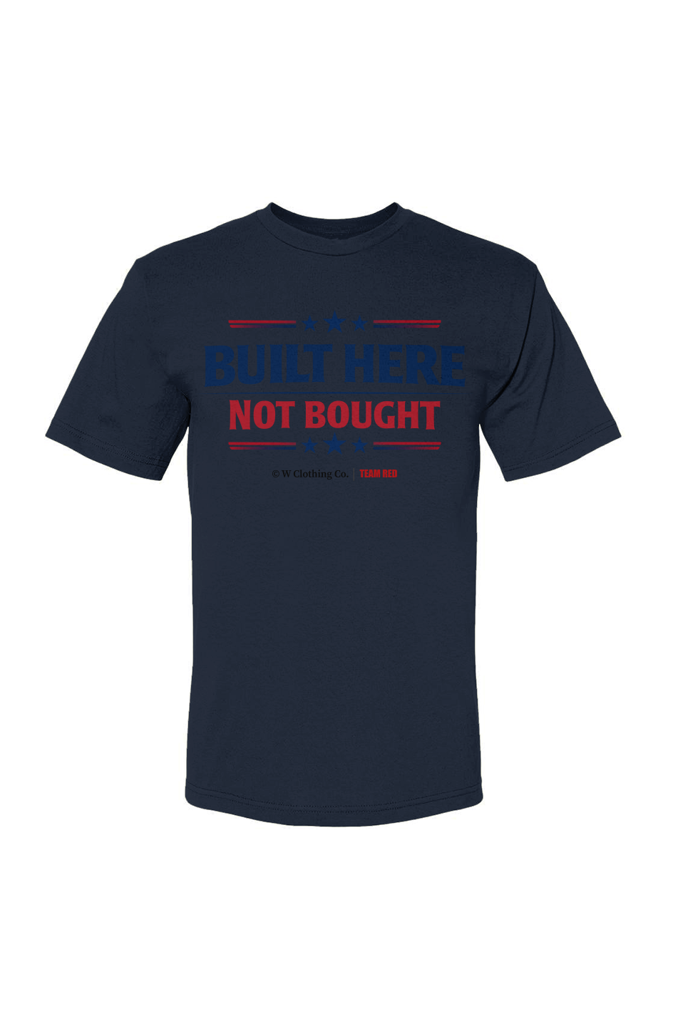 Built here not bought red