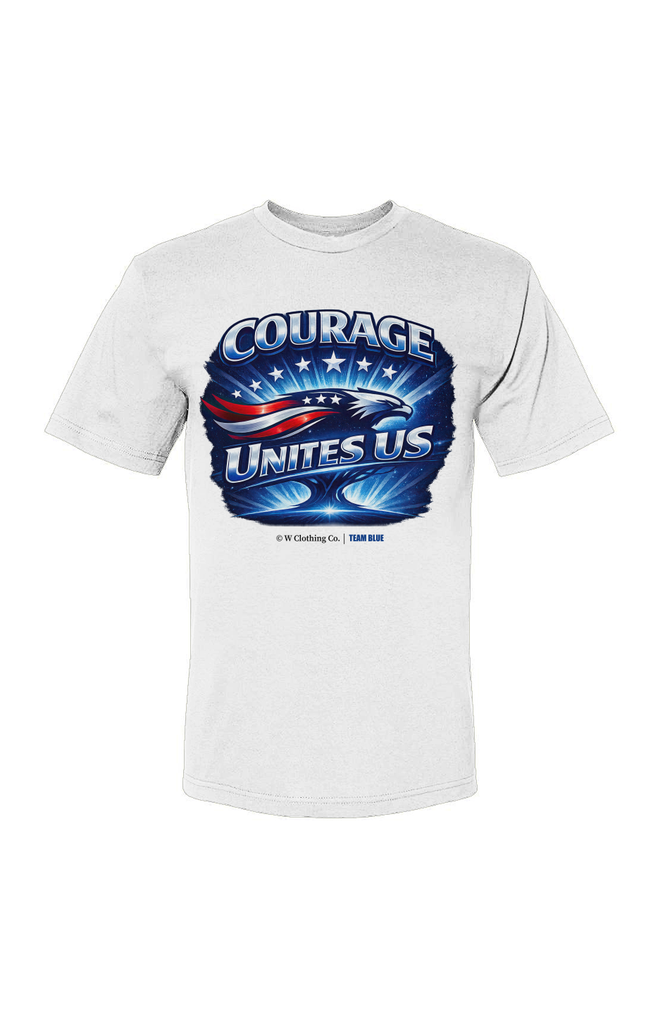 Courage unites us eagle