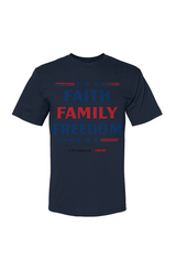 Faith family freedom red
