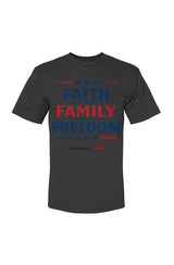 Faith Family Freedom Red
