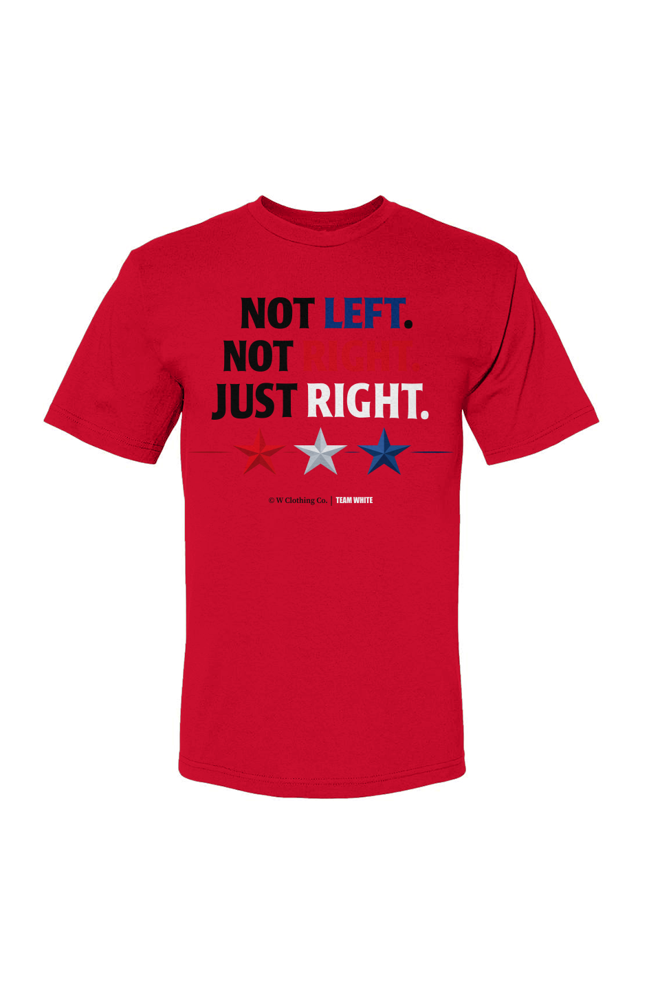 Not left not right just right