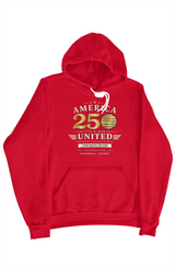 250 America white hoodie