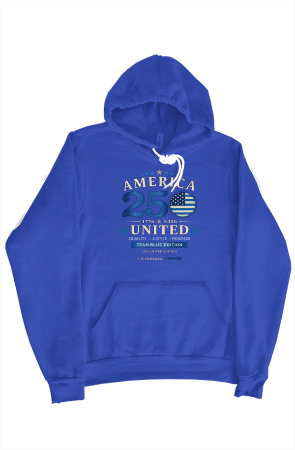 250 America blue hoodie