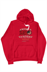 250 America red hoodie