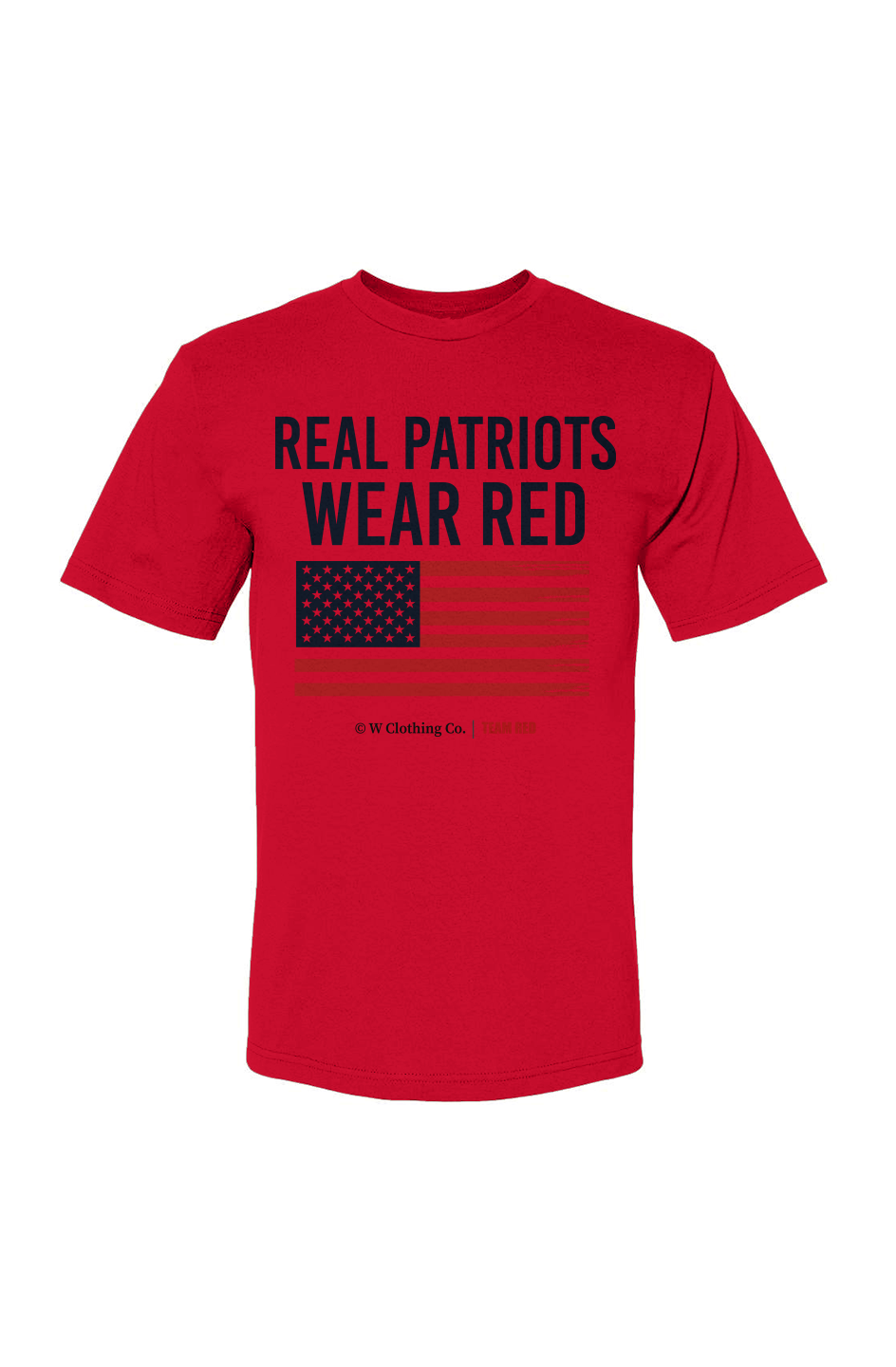 Real patriots wear red