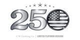 250 America Cap - LIMITED PLATINUM Edition