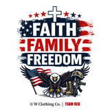 Faith Family Freedom Eagle